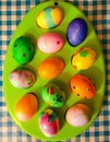 Easter colorful egss