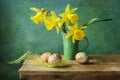 Easter composition Royalty Free Stock Photo