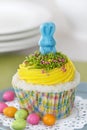 Easter cupcake Royalty Free Stock Photo