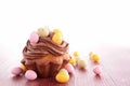 Easter cupcake Royalty Free Stock Photo