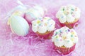 Easter Cupcakes With Candy Sprinkles