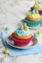 Easter Cupcakes With Mini Eggs