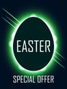 Easter Day Space Horror Poster Design