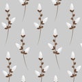 Catkin vector pattern for easter.