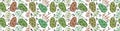 Easter dinosaur eggs seamless cartoon ribbons floral pattern for wrapping paper and kids and gifts box