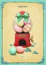 Easter dispenser