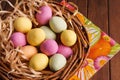 Easter Egg in Basket