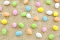 Easter Egg Candy Background Royalty Free Stock Photo