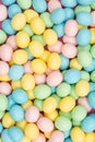 Easter egg candy background Royalty Free Stock Photo