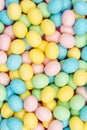 Easter egg candy background Royalty Free Stock Photo