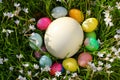 Easter Egg Circle Royalty Free Stock Photo