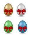 Easter egg 3d icon Royalty Free Stock Photo
