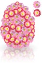 Easter-egg-daisy Royalty Free Stock Photo