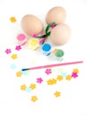 Easter Egg Decorating Royalty Free Stock Photo