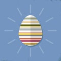 Easter egg design element Royalty Free Stock Photo