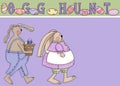 Easter Egg Hunt Greeting Card