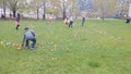 Easter egg hunt in Long Island City park