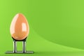 Easter egg on metal stand Royalty Free Stock Photo