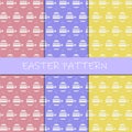 Easter egg pattern 3-pack