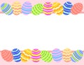 Easter Egg Photo Background Border