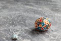 Easter Egg Pysanka card Royalty Free Stock Photo