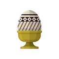 easter egg. Vector illustration decorative design Royalty Free Stock Photo