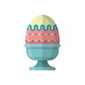 easter egg. Vector illustration decorative design Royalty Free Stock Photo