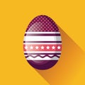 easter egg. Vector illustration decorative design Royalty Free Stock Photo