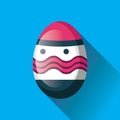 easter egg. Vector illustration decorative design Royalty Free Stock Photo
