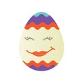 easter egg. Vector illustration decorative design Royalty Free Stock Photo