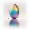 easter egg water color created with Generative AI Technology