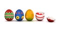 Easter Eggs Royalty Free Stock Photo