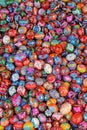 Traditional decorated easter eggs. Czech Republic.