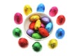 Easter Eggs in Bowl Royalty Free Stock Photo