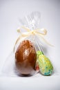 Easter eggs with chocolate with a surprise inside