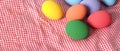 Easter eggs or color egg. Multi-colorful of easter eggs Royalty Free Stock Photo