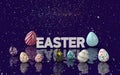 Easter Eggs Concept 3D 2015