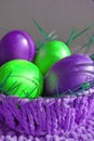Easter eggs decorative.