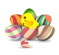 Easter Eggs, eggs hatch