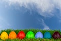Easter eggs meadow 16 Royalty Free Stock Photo