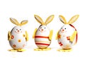 Pasqua uova dipinto Come coniglietti 