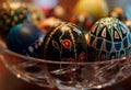 Easter Eggs Pysanka designs and colour