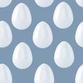 Easter eggs seamless pattern background Royalty Free Stock Photo