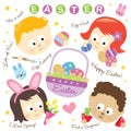 Easter elements w/ kids