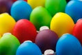 Easter festive multicolor eggs