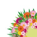 Easter Floral background