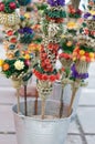 Easter Flower Bouquets Royalty Free Stock Photo