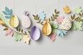 Easter Garland: Happy Easter Easter decorations design and style ideas