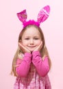 Easter girl Royalty Free Stock Photo