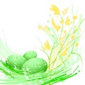 Easter green eggs